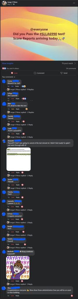 Facebook testimonial review 3